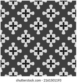 Vector monochrome pattern, Abstract texture for fabric print, card, table cloth, furniture, banner, cover, invitation, decoration, wrapping.seamless repeating pattern.Black and 
white color.