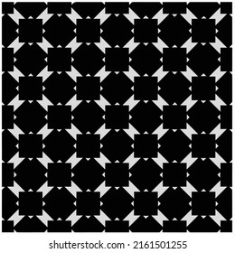 Vector monochrome pattern, Abstract texture for fabric print, card, table cloth, furniture, banner, cover, invitation, decoration, wrapping.seamless repeating pattern.Black and 
white color.
