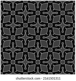 Vector monochrome pattern, Abstract texture for fabric print, card, table cloth, furniture, banner, cover, invitation, decoration, wrapping.seamless repeating pattern.Black and 
white color.