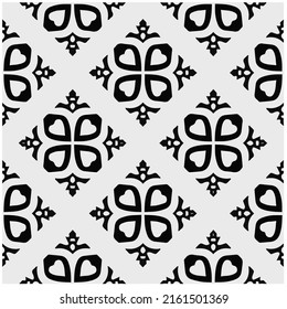 
Vector monochrome pattern, Abstract texture for fabric print, card, table cloth, furniture, banner, cover, invitation, decoration, wrapping.seamless repeating pattern.Black and 
white color.