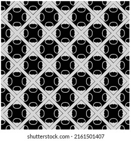 Vector monochrome pattern, Abstract texture for fabric print, card, table cloth, furniture, banner, cover, invitation, decoration, wrapping.seamless repeating pattern.Black and 
white color.
