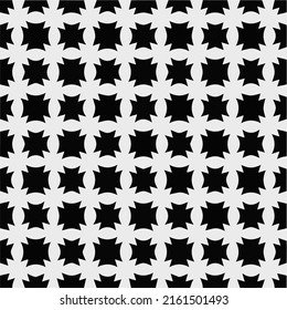 Vector monochrome pattern, Abstract texture for fabric print, card, table cloth, furniture, banner, cover, invitation, decoration, wrapping.seamless repeating pattern.Black and 
white color.
