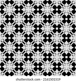 Vector monochrome pattern, Abstract texture for fabric print, card, table cloth, furniture, banner, cover, invitation, decoration, wrapping.seamless repeating pattern.Black and 
white color.

