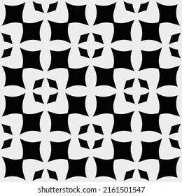 Vector monochrome pattern, Abstract texture for fabric print, card, table cloth, furniture, banner, cover, invitation, decoration, wrapping.seamless repeating pattern.Black and 
white color.
