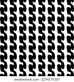 Vector monochrome pattern, Abstract texture for fabric print, card, table cloth, furniture, banner, cover, invitation, decoration, wrapping.seamless repeating pattern.Black and 
white color.