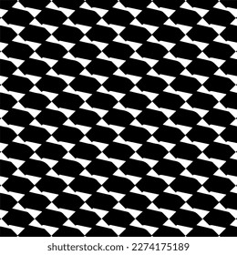 Vector monochrome pattern, Abstract texture for fabric print, card, table cloth, furniture, banner, cover, invitation, decoration, wrapping.seamless repeating pattern.Black and 
white color.