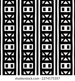 Vector monochrome pattern, Abstract texture for fabric print, card, table cloth, furniture, banner, cover, invitation, decoration, wrapping.seamless repeating pattern.Black and 
white color.