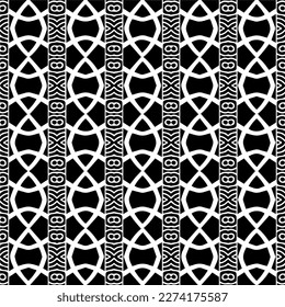 Vector monochrome pattern, Abstract texture for fabric print, card, table cloth, furniture, banner, cover, invitation, decoration, wrapping.seamless repeating pattern.Black and 
white color.