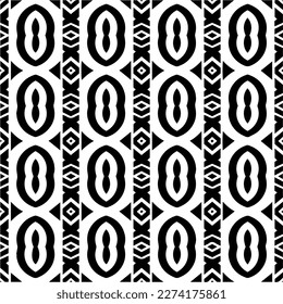 Vector monochrome pattern, Abstract texture for fabric print, card, table cloth, furniture, banner, cover, invitation, decoration, wrapping.seamless repeating pattern.Black and 
white color.