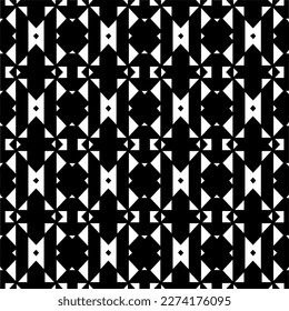 Vector monochrome pattern, Abstract texture for fabric print, card, table cloth, furniture, banner, cover, invitation, decoration, wrapping.seamless repeating pattern.Black and 
white color.