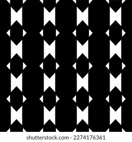 Vector monochrome pattern, Abstract texture for fabric print, card, table cloth, furniture, banner, cover, invitation, decoration, wrapping.seamless repeating pattern.Black and 
white color.