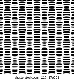 Vector monochrome pattern, Abstract texture for fabric print, card, table cloth, furniture, banner, cover, invitation, decoration, wrapping.seamless repeating pattern.Black and 
white color.