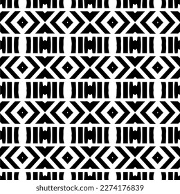 Patrón monocromo vectorial, textura abstracta para impresión de tela, tarjeta, mantel de mesa, mobiliario, banner, cubierta, invitación, decoración, envoltura.patrón repitiéndose sin soldadura.Negro y 
color blanco.