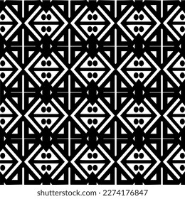 Vector monochrome pattern, Abstract texture for fabric print, card, table cloth, furniture, banner, cover, invitation, decoration, wrapping.seamless repeating pattern.Black and 
white color.