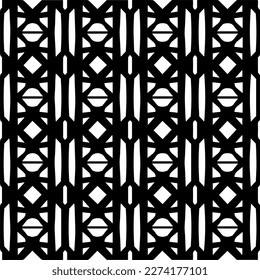 Vector monochrome pattern, Abstract texture for fabric print, card, table cloth, furniture, banner, cover, invitation, decoration, wrapping.seamless repeating pattern.Black and 
white color.