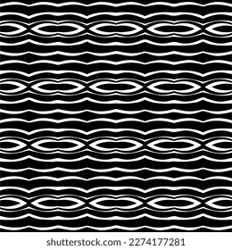 Vector monochrome pattern, Abstract texture for fabric print, card, table cloth, furniture, banner, cover, invitation, decoration, wrapping.seamless repeating pattern.Black and 
white color.