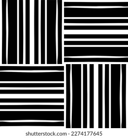 Vector monochrome pattern, Abstract texture for fabric print, card, table cloth, furniture, banner, cover, invitation, decoration, wrapping.seamless repeating pattern.Black and 
white color.