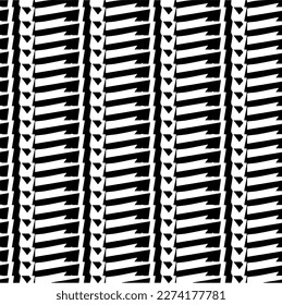Vector monochrome pattern, Abstract texture for fabric print, card, table cloth, furniture, banner, cover, invitation, decoration, wrapping.seamless repeating pattern.Black and 
white color.