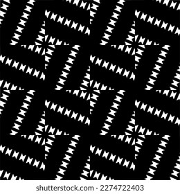 Vector monochrome pattern, Abstract texture for fabric print, card, table cloth, furniture, banner, cover, invitation, decoration, wrapping.seamless repeating pattern.Black and 
white color.