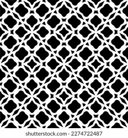 Vector monochrome pattern, Abstract texture for fabric print, card, table cloth, furniture, banner, cover, invitation, decoration, wrapping.seamless repeating pattern.Black and 
white color.