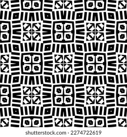 Vector monochrome pattern, Abstract texture for fabric print, card, table cloth, furniture, banner, cover, invitation, decoration, wrapping.seamless repeating pattern.Black and 
white color.
