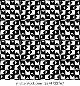 Vector monochrome pattern, Abstract texture for fabric print, card, table cloth, furniture, banner, cover, invitation, decoration, wrapping.seamless repeating pattern.Black and 
white color.