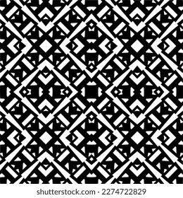 Vector monochrome pattern, Abstract texture for fabric print, card, table cloth, furniture, banner, cover, invitation, decoration, wrapping.seamless repeating pattern.Black and 
white color.