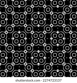 Vector monochrome pattern, Abstract texture for fabric print, card, table cloth, furniture, banner, cover, invitation, decoration, wrapping.seamless repeating pattern.Black and 
white color.