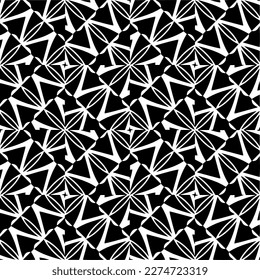 Vector monochrome pattern, Abstract texture for fabric print, card, table cloth, furniture, banner, cover, invitation, decoration, wrapping.seamless repeating pattern.Black and 
white color.