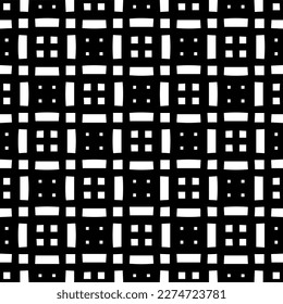Vector monochrome pattern, Abstract texture for fabric print, card, table cloth, furniture, banner, cover, invitation, decoration, wrapping.seamless repeating pattern.Black and 
white color.