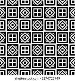 Vector monochrome pattern, Abstract texture for fabric print, card, table cloth, furniture, banner, cover, invitation, decoration, wrapping.seamless repeating pattern.Black and 
white color.