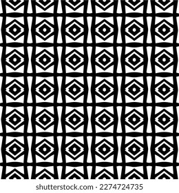 Vector monochrome pattern, Abstract texture for fabric print, card, table cloth, furniture, banner, cover, invitation, decoration, wrapping.seamless repeating pattern.Black and 
white color.
