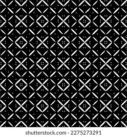 Vector monochrome pattern, Abstract texture for fabric print, card, table cloth, furniture, banner, cover, invitation, decoration, wrapping.seamless repeating pattern.Black and white color.