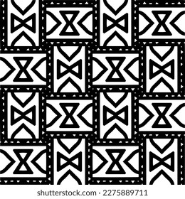 Vector monochrome pattern, Abstract texture for fabric print, card, table cloth, furniture, banner, cover, invitation, decoration, wrapping.seamless repeating pattern.Black and white color.