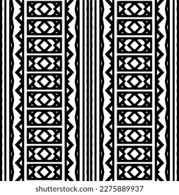 Vector monochrome pattern, Abstract texture for fabric print, card, table cloth, furniture, banner, cover, invitation, decoration, wrapping.seamless repeating pattern.Black and white color.