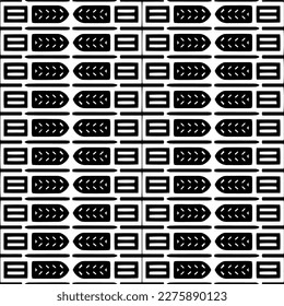 Vector monochrome pattern, Abstract texture for fabric print, card, table cloth, furniture, banner, cover, invitation, decoration, wrapping.seamless repeating pattern.Black and white color.