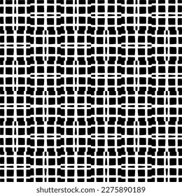 Vector monochrome pattern, Abstract texture for fabric print, card, table cloth, furniture, banner, cover, invitation, decoration, wrapping.seamless repeating pattern.Black and white color.
