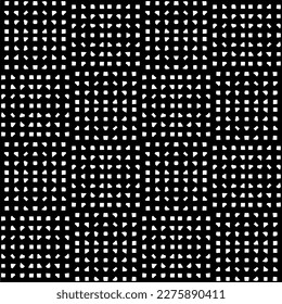 Vector monochrome pattern, Abstract texture for fabric print, card, table cloth, furniture, banner, cover, invitation, decoration, wrapping.seamless repeating pattern.Black and white color.
