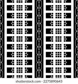 Vector monochrome pattern, Abstract texture for fabric print, card, table cloth, furniture, banner, cover, invitation, decoration, wrapping.seamless repeating pattern.Black and white color.