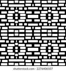Vector monochrome pattern, Abstract texture for fabric print, card, table cloth, furniture, banner, cover, invitation, decoration, wrapping.seamless repeating pattern.Black and white color.