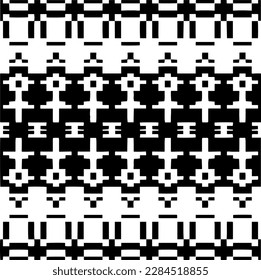 
Vector monochrome pattern, Abstract texture for fabric print, card, table cloth, furniture, banner, cover, invitation, decoration, wrapping.seamless repeating pattern.Black and 
white color.