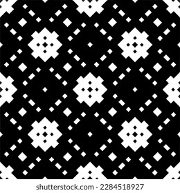 Vector monochrome pattern, Abstract texture for fabric print, card, table cloth, furniture, banner, cover, invitation, decoration, wrapping.seamless repeating pattern.Black and 
white color.