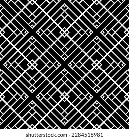 
Vector monochrome pattern, Abstract texture for fabric print, card, table cloth, furniture, banner, cover, invitation, decoration, wrapping.seamless repeating pattern.Black and 
white color.