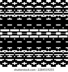 Vector monochrome pattern, Abstract texture for fabric print, card, table cloth, furniture, banner, cover, invitation, decoration, wrapping.seamless repeating pattern.Black and 
white color.