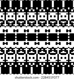 
Vector monochrome pattern, Abstract texture for fabric print, card, table cloth, furniture, banner, cover, invitation, decoration, wrapping.seamless repeating pattern.Black and 
white color.