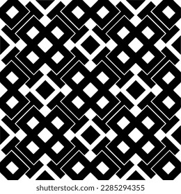 Vector monochrome pattern, Abstract texture for fabric print, card, table cloth, furniture, banner, cover, invitation, decoration, wrapping.seamless repeating pattern.Black and 
white color.