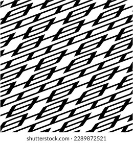 Vector monochrome pattern, Abstract texture for fabric print, card, table cloth, furniture, banner, cover, invitation, decoration, wrapping.seamless repeating pattern.Black and white color.