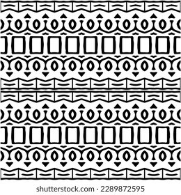 Vector monochrome pattern, Abstract texture for fabric print, card, table cloth, furniture, banner, cover, invitation, decoration, wrapping.seamless repeating pattern.Black and white color.