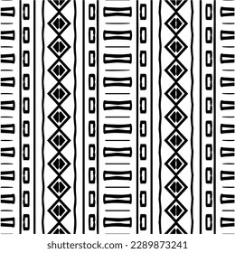 Vector monochrome pattern, Abstract texture for fabric print, card, table cloth, furniture, banner, cover, invitation, decoration, wrapping.seamless repeating pattern.Black and white color.