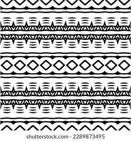 Vector monochrome pattern, Abstract texture for fabric print, card, table cloth, furniture, banner, cover, invitation, decoration, wrapping.seamless repeating pattern.Black and white color.